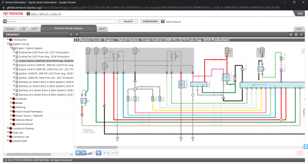 Toyota Account Service Information Wiring Diagram