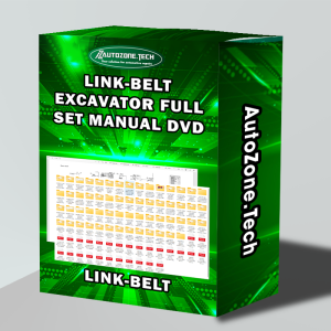 Link-Belt Excavator Full Set Manual DVD – Complete OEM Repair & Service Documentation