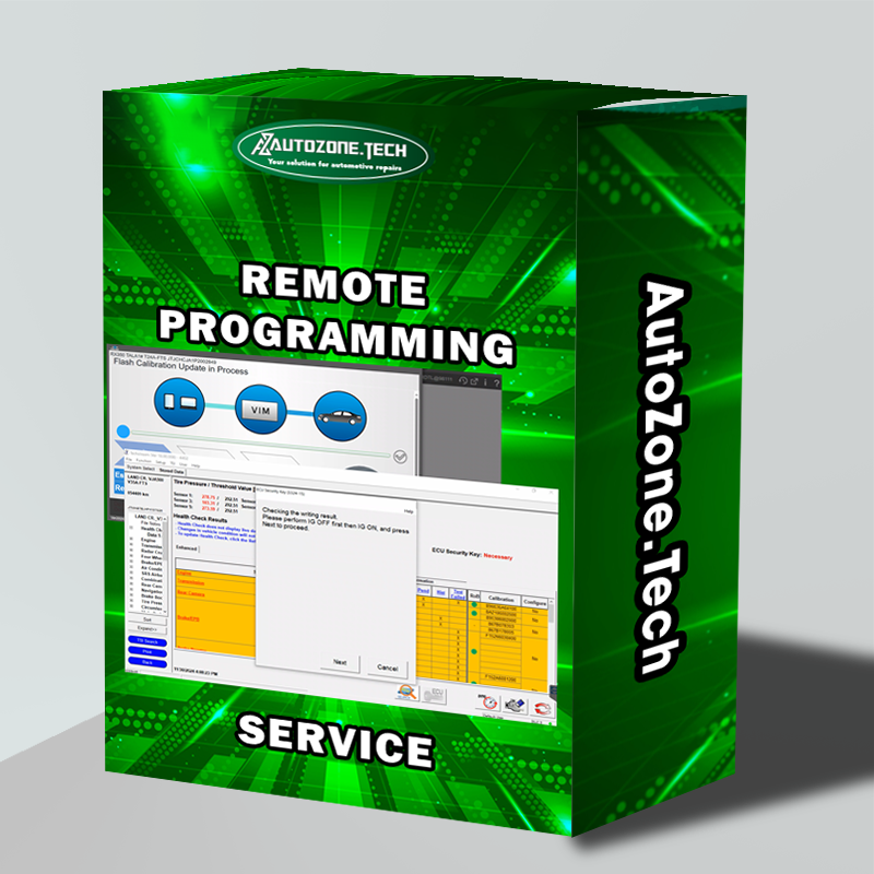 Remote Programming Service for Toyota ECU