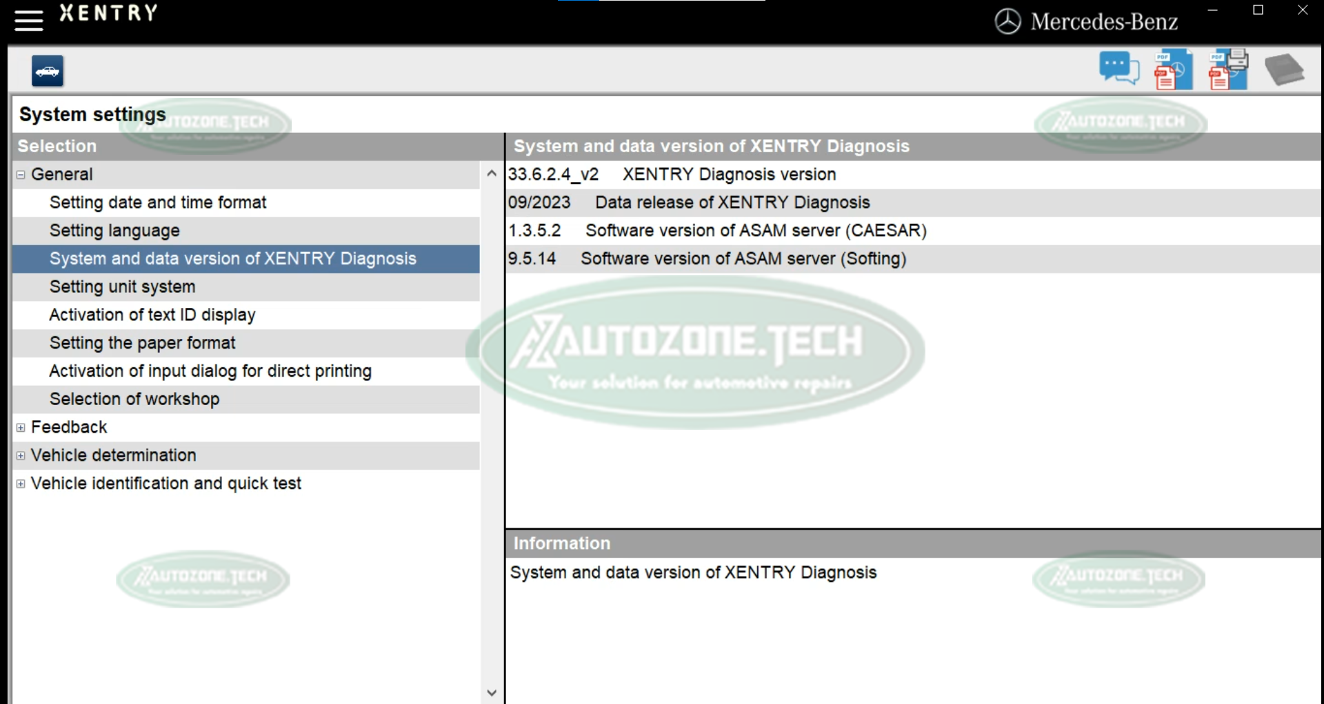 Mercedes-Benz Xentry Diagnosis OpenShell 06.2024 - Image 2