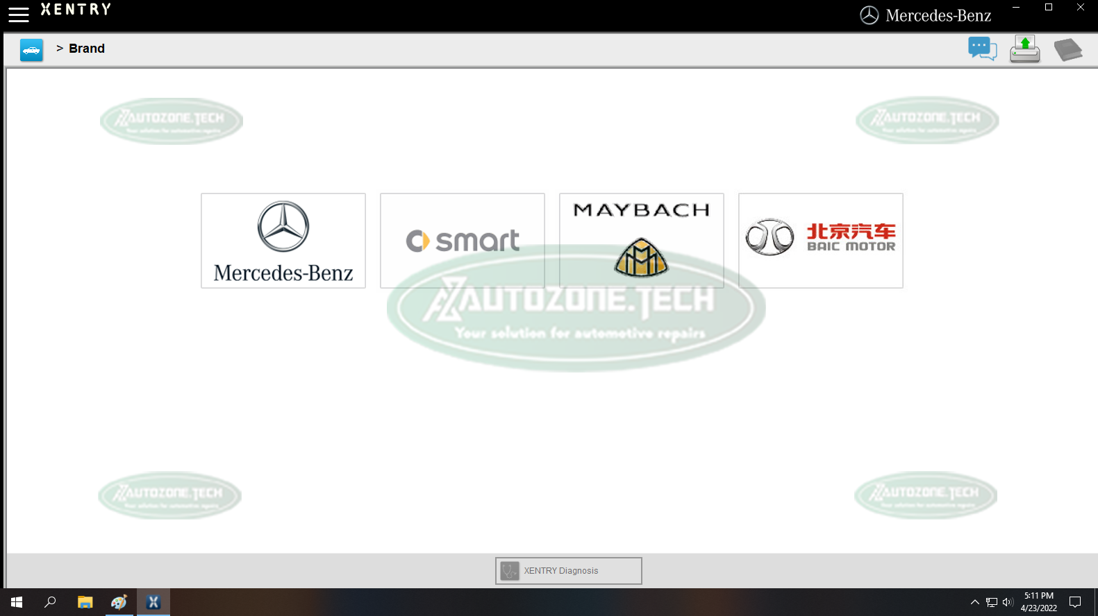 Mercedes-Benz Xentry Diagnosis OpenShell 06.2024 - Image 5
